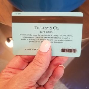 $200 Tiffany Gift Card
